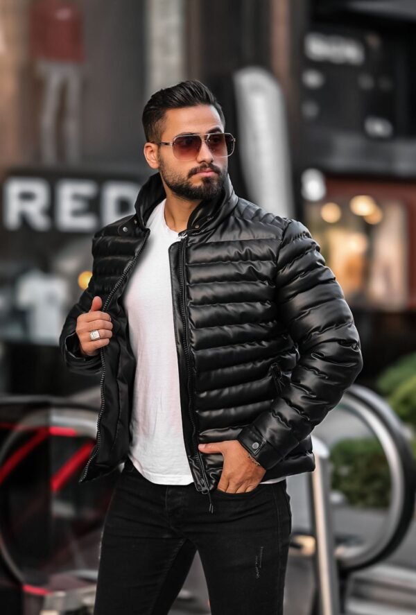 Black Puffer Jacket - 75