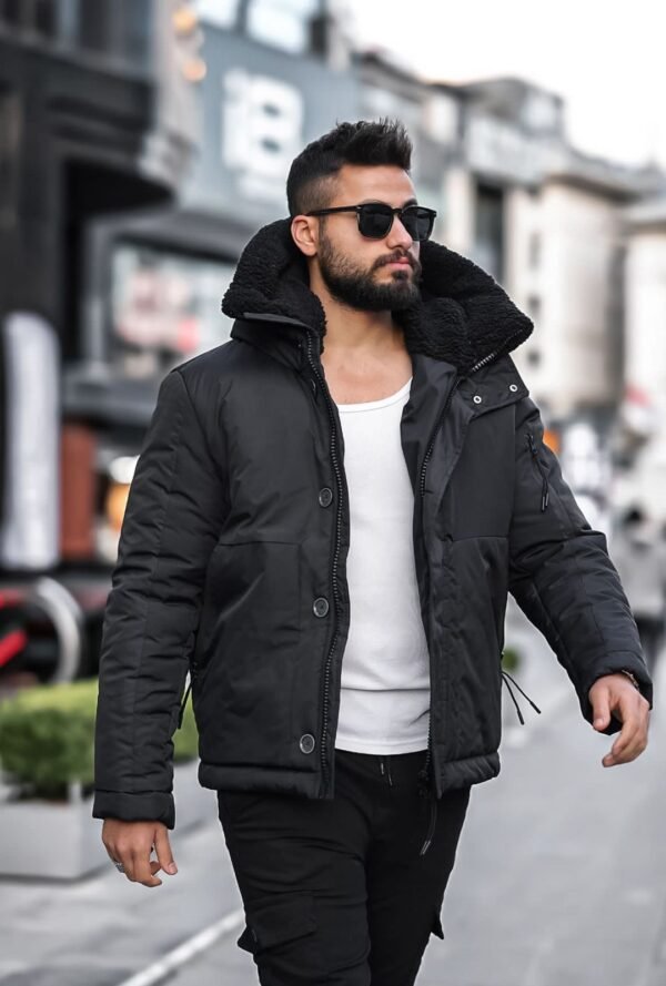 Xhekatë e Veshur me Gëzof Artificial