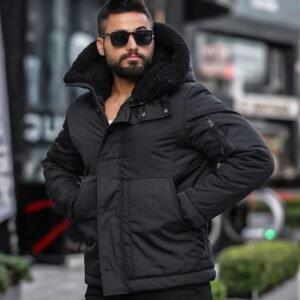 Xhekatë e Veshur me Gëzof Artificial