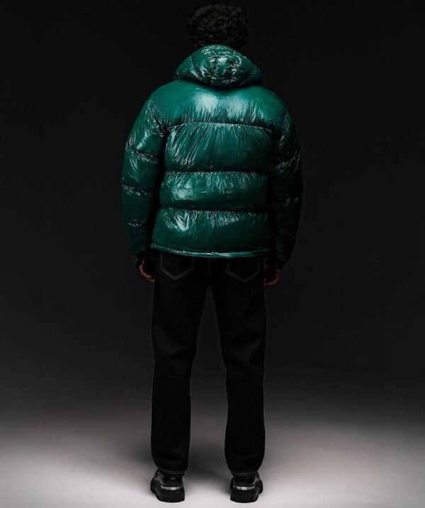 Xhaketë e Fryrë me Shkëlqim Emeraldi