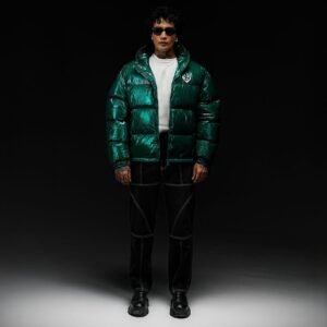 Xhaketë e Fryrë me Shkëlqim Emeraldi