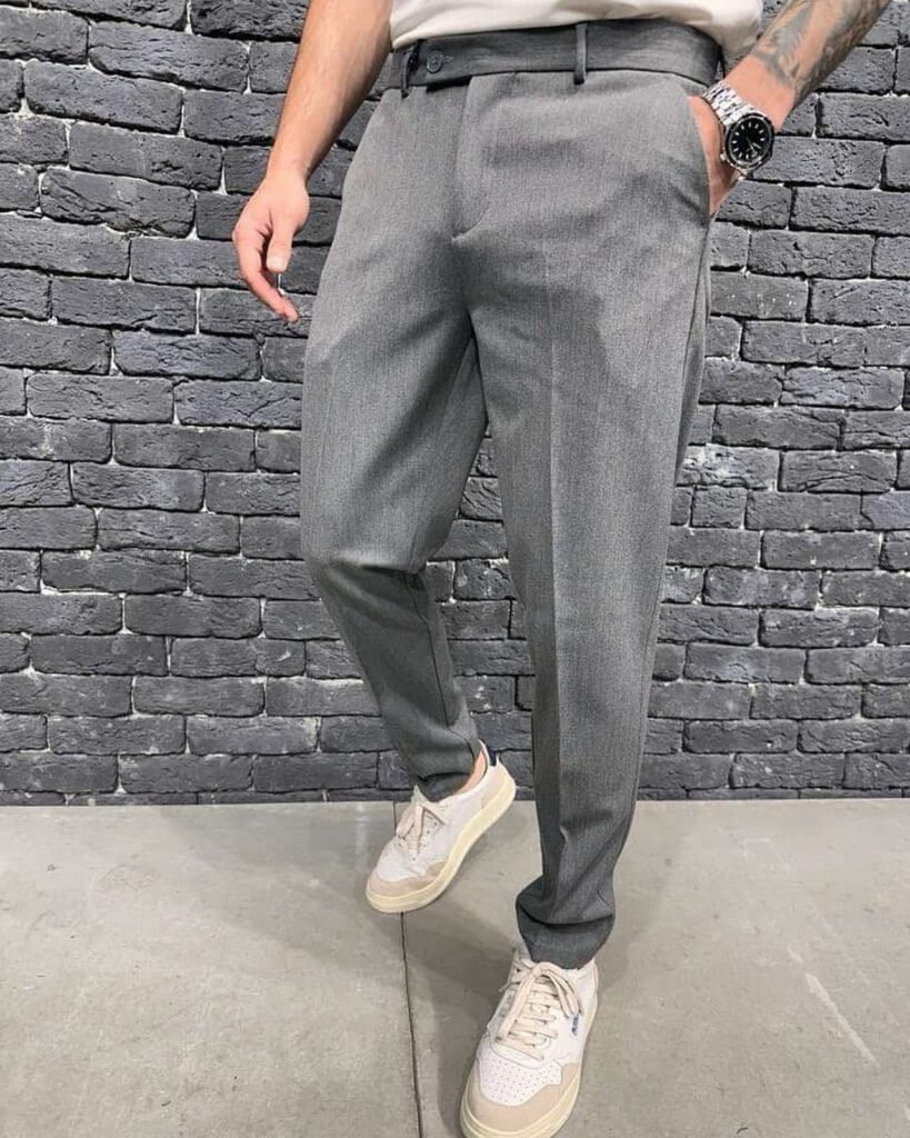 Men’s Modern Slim Fit Trousers – Classic thumbnail 5