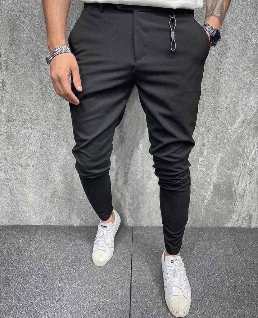 Men’s Tapered Stretch Jogger Pants –
