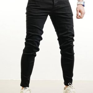 Men's Slim Fit Black Denim Jeans