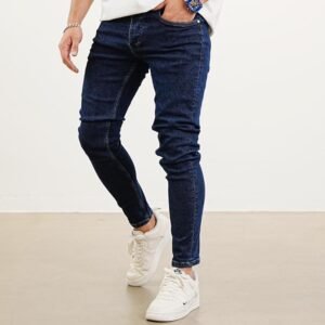 Slim Fit Dark Wash Jeans