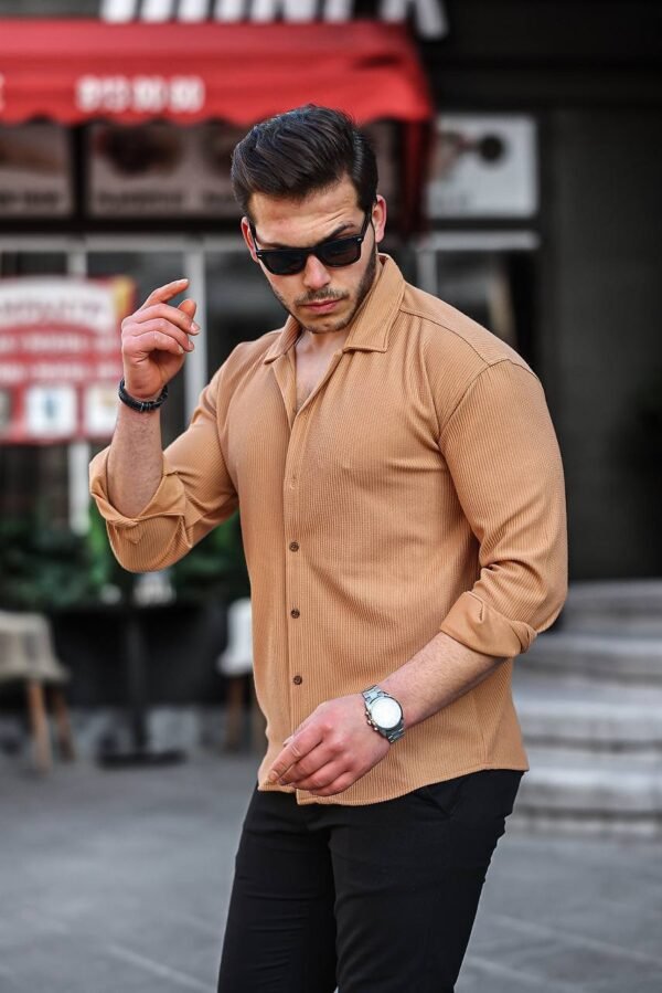 Këmishë e Butë me Mëngë të Gjata