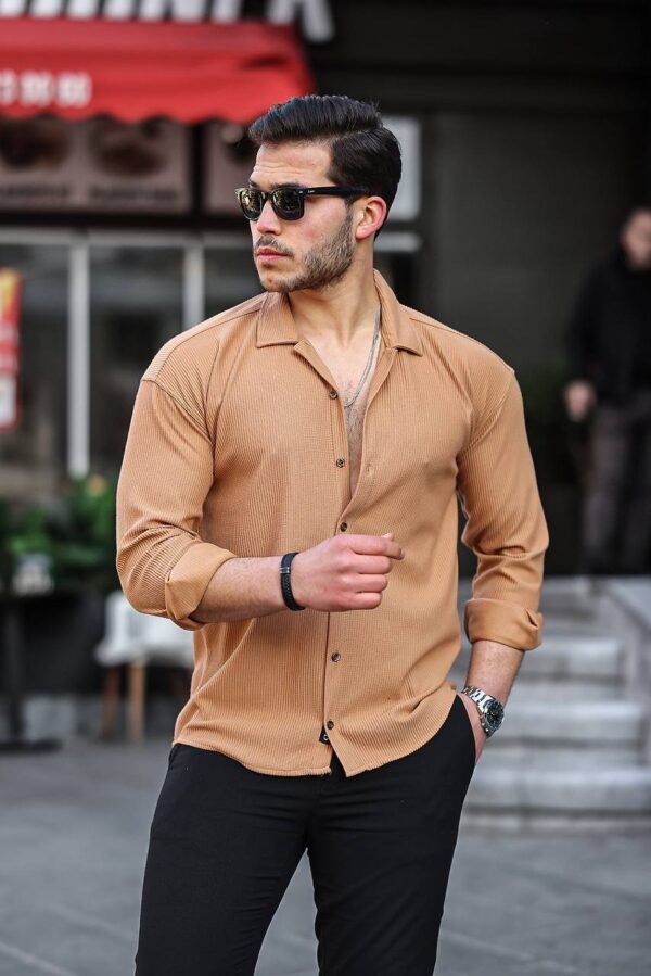 Këmishë e Butë me Mëngë të Gjata