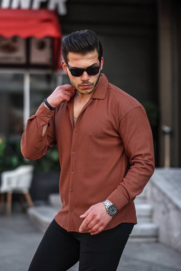 Këmishë e Butë me Mëngë të Gjata