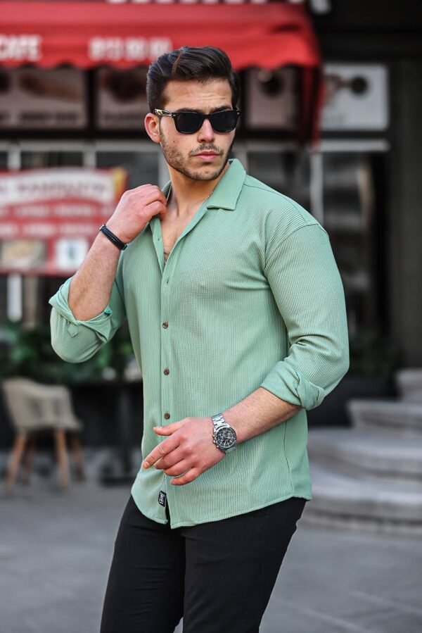 Këmishë e Butë me Mëngë të Gjata