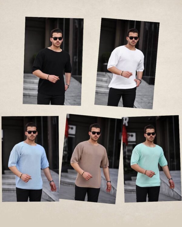 Bluzë e Thjeshtë me Mëngë të Holla dhe të Thurura