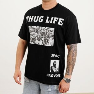 Thug Life” 2Pac Tribute Tee – Provoke Series Edition