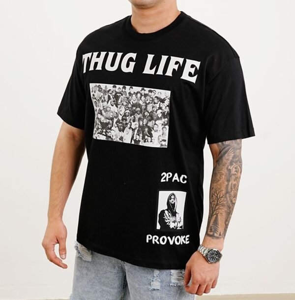 Thug Life” 2Pac Tribute Tee – Provoke Series Edition