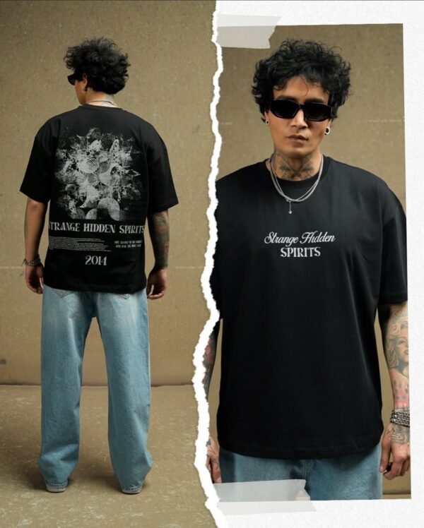 Maicë Oversized "Strange Hidden Spirits" - e Zezë