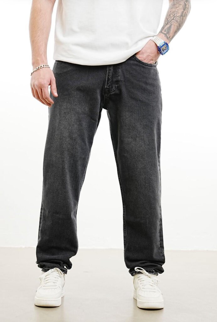 Faded Black Relaxed Fit Jeans