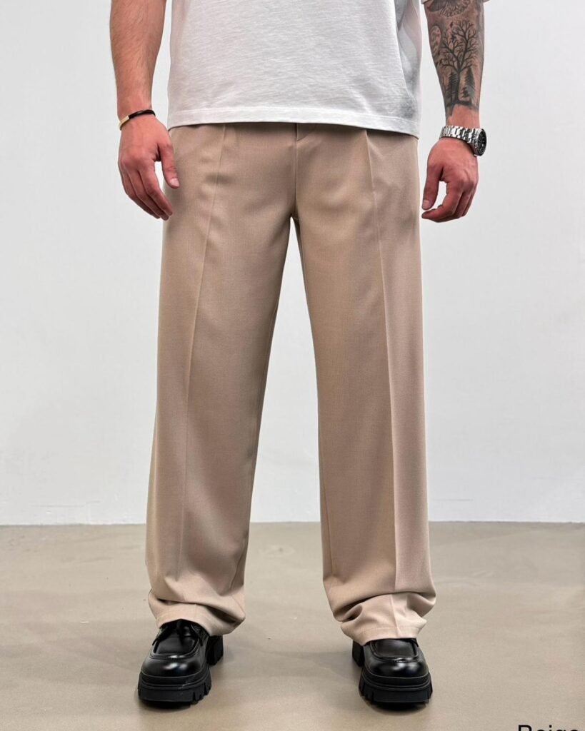 Men’s Wide-Leg Trousers thumbnail 4