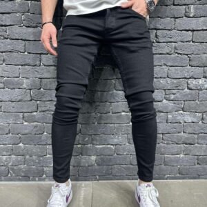 Men's Super Skinny Fit Jeans – Jet Black