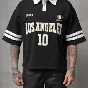 Los Angeles Rugby Polo Shirt – Retro Varsity Style