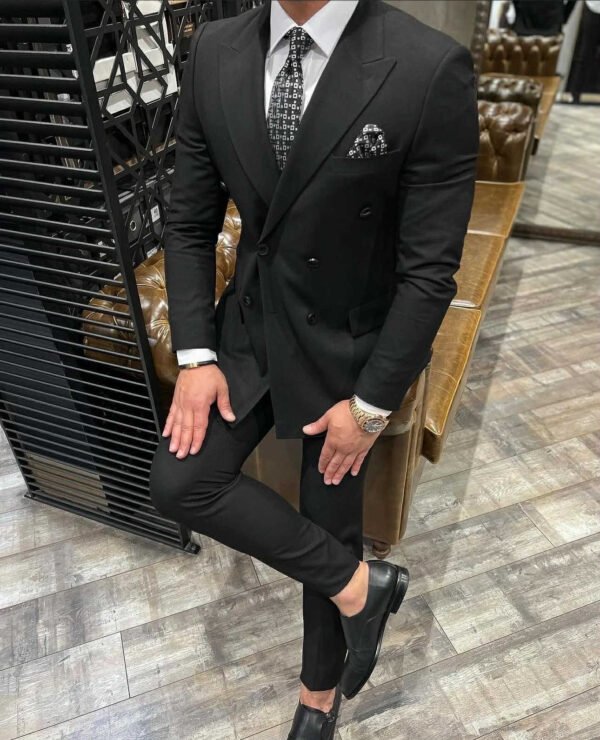 Kostumi Klasik i Zi me Dy Pjesë