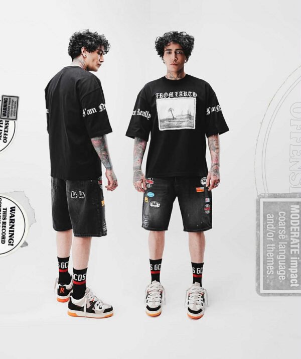 Maicë e Zezë me Grafikë