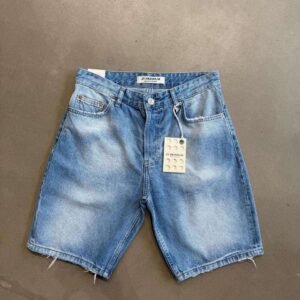 Men’s Classic Light Blue Denim Shorts – 2Y Premium