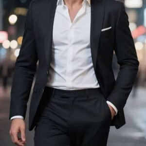Sharp Black Tuxedo Ensemble