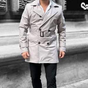 Mantill Trenç Ngjyrë Gri