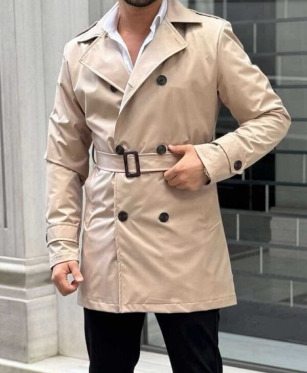 Mantill Trenç Ngjyrë Krem