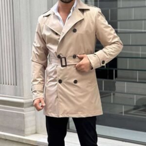 Mantill Trenç Ngjyrë Krem