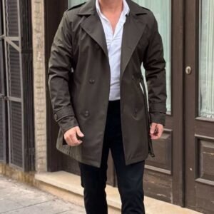 Mantill Trenç Ngjyrë Jeshile Ulliri