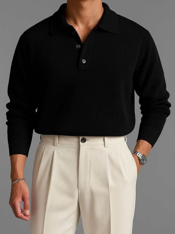 Polo Golf i Zi Premium Oversize  – Elegancë Klasike & Stil Minimalist