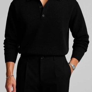 Polo Golf i Zi Premium Oversize  – Elegancë Klasike & Stil Minimalist