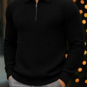 Xhemper “Urban Polo-Zip” – Elegancë & Rehati Premium