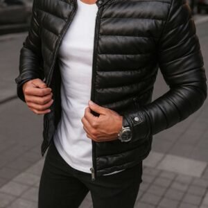 Xhup Puffer prej Eco-Lekure – Prerje Slim Urbane