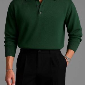 Polo Jeshile Premium Oversize  – Elegancë Urbane & Stil Modern