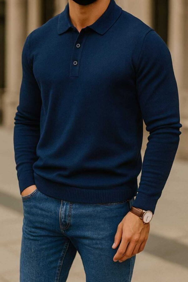 Urban Clothing Store – Polo-Zip Premium Knitwear