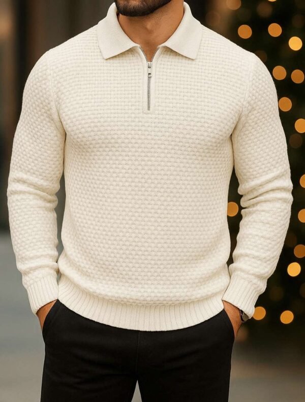 Xhemper “Urban Polo-Zip” – Elegancë & Rehati Premium