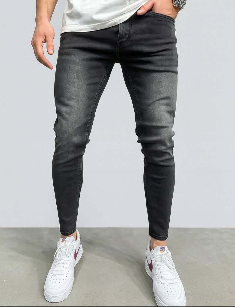 Xhinse Slim-Fit Ngjyrë Gri e Errët – Koleksioni Urban Basic by Urban Clothing Store