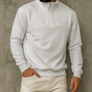 Xhemper “Urban Half-Zip Different” – E Bardhë Premium