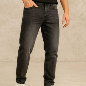 Jeans Slim Fit – Black Washed Denim