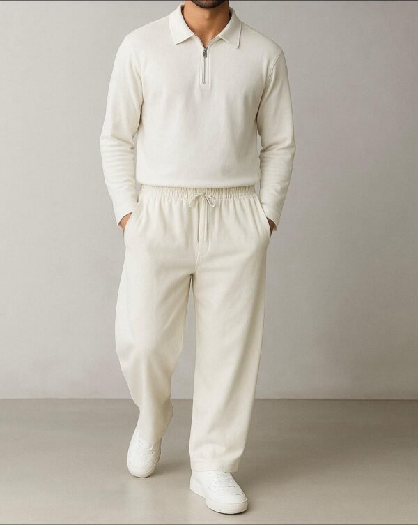 Polo-Zip Tracksuit – Premium Comfort Edition