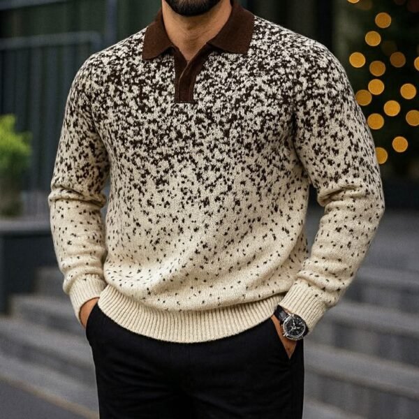 Urban Polo Frost Knit – Premium Winter Sweater