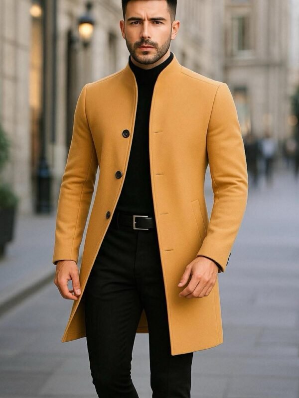 Pallto Premium Urban – Model Elegant me Jakë të Drejtë