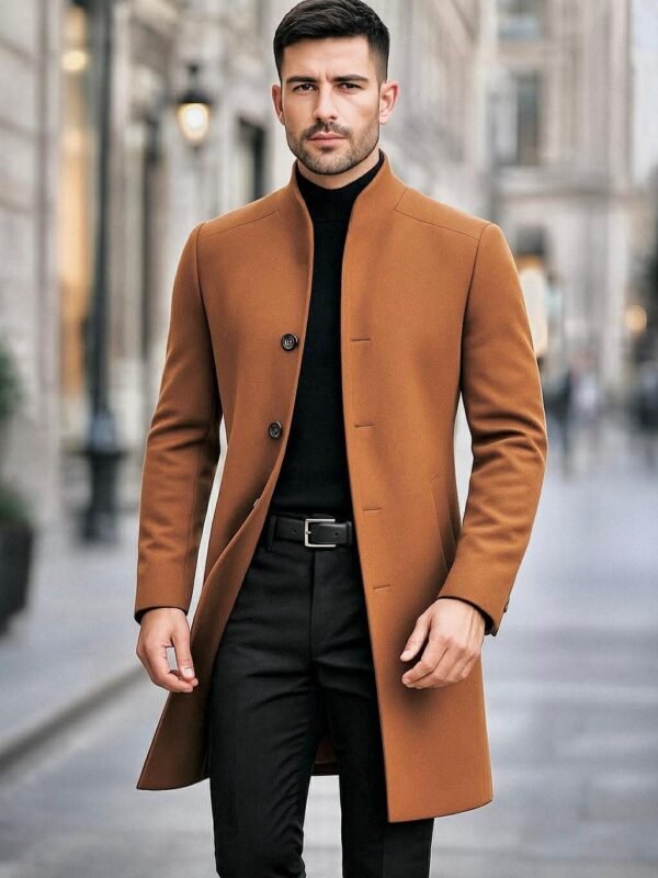 Pallto Premium Urban – Model Elegant me Jakë të Drejtë