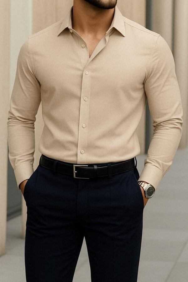 Këmishë Premium Slim-Fit – Elegancë Moderne & Komfort Maksimal