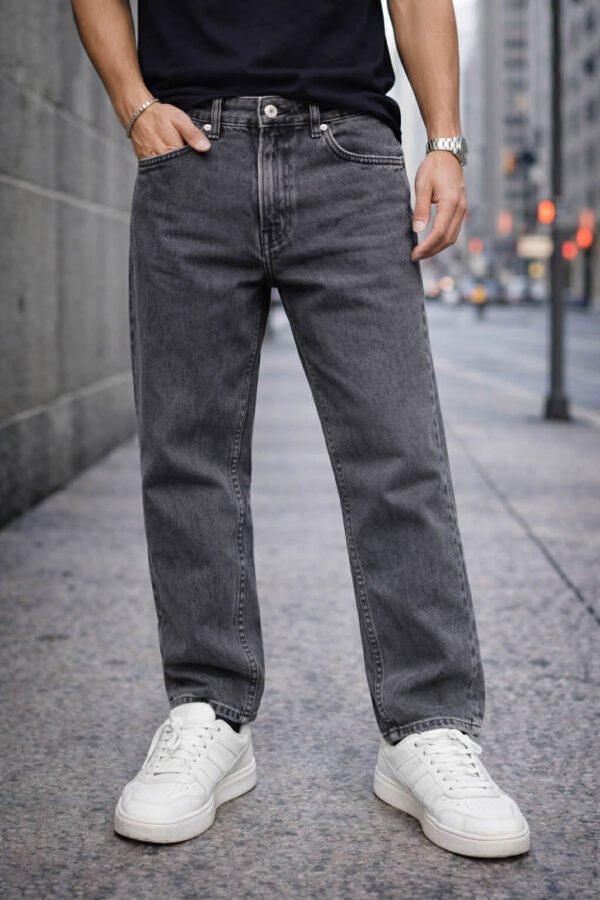 Xhinse Gri të Errëta – Relax Fit / Boyfriend Denim