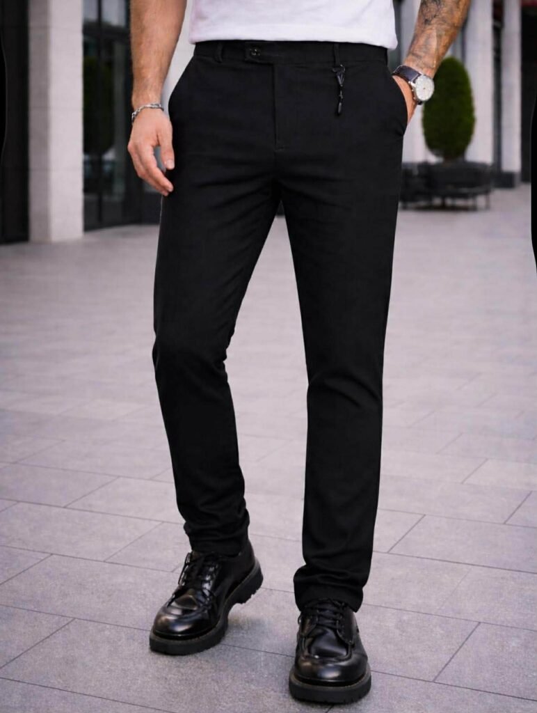 Pantallona Premium Chino – Black