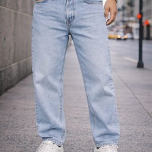 Xhinse Blu të Hapura – Relax Fit / Boyfriend Denim