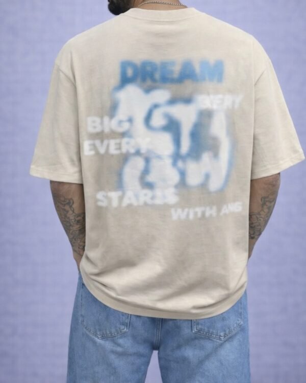 T-Shirt Oversize Graphic Back Print – Urban Statement Edition