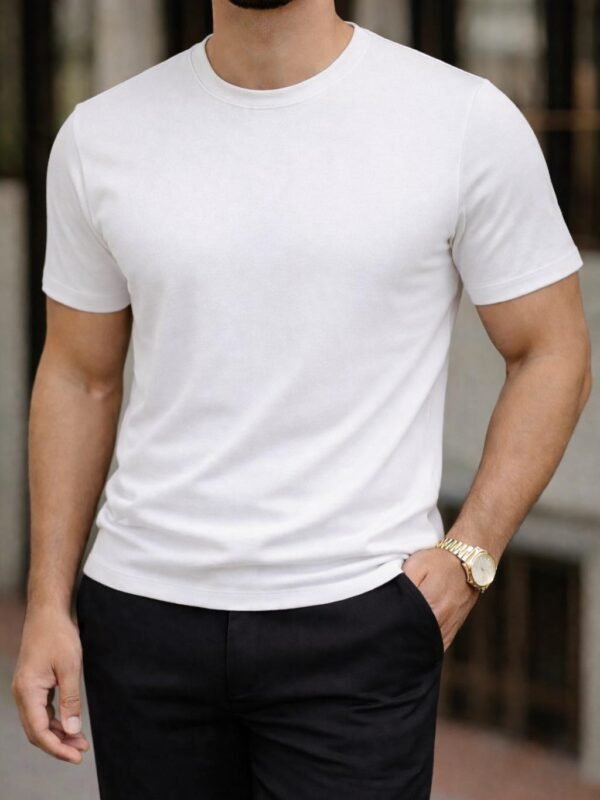 Bluza Premium Basic Slim Fit – Koleksioni Essential