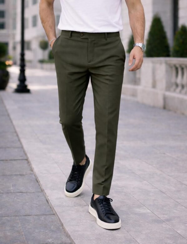 Pantollona Slim Fit – Elegancë Urbane në Çdo Ngjyrë